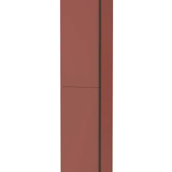 Dulap inalt suspendat Roca Inspira cu doua usi 175x40cm rosu terracota b548 imagine
