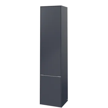 Dulap inalt suspendat Villeroy & Boch Subway 3.0 171x40x35cm  orientare stanga  Marine Blue  maner aluminiu 96db imagine