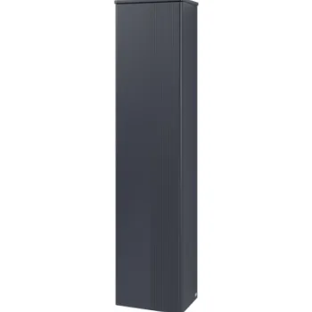 Dulap inalt tip coloana Villeroy & Boch Antao cu 1 usa  41.4x28.7x171cm  orientare dreapta  front texturat Midnight Blue Matt 9cc6 imagine