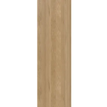 Dulap inalt tip coloana Villeroy & Boch Antao cu 1 usa  41.4x28.7x171cm  orientare stanga  front texturat Honey Oak d1fd imagine