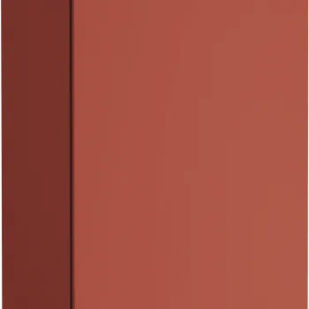 Dulap suspendat Duravit Vitrium 132x40 cm deschidere dreapta rosu satin mat efff imagine