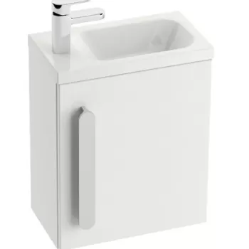 Usa pentru dulap baza lavoar Ravak Concept Chrome SD 400 dreapta 37x25x53cm alb db44 imagine