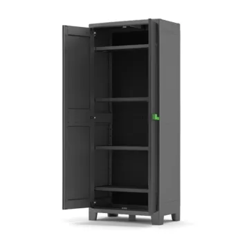 Dulap 4 polite graphite Keter High Moby 80x44x182 cm db9c imagine