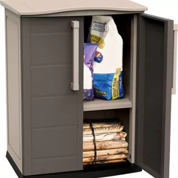 Dulap gradina bej Keter Boston Base Compact d59d imagine