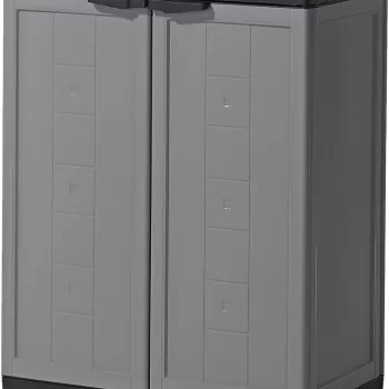 Dulap scund negru/gri Keter Jolly 68X39X85 97ca imagine