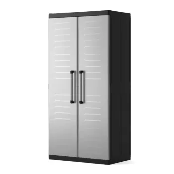Dulap XL negru/gri Keter Detroit Multi Purpose 89X54X182 8ca2 imagine